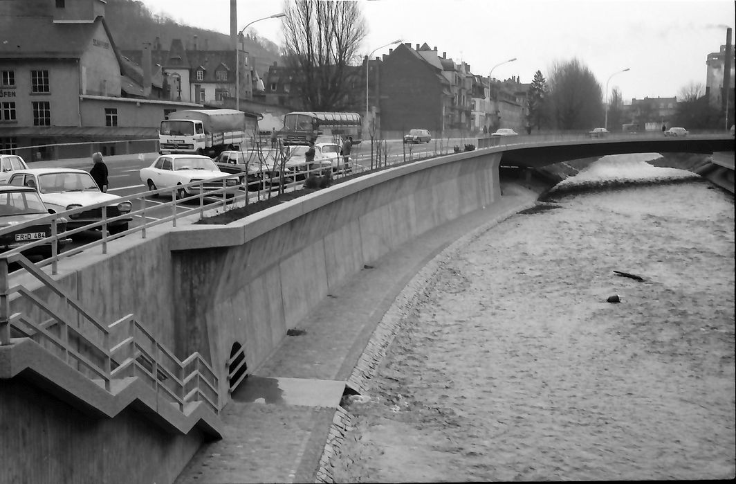 LeoWohlebBrücke Freiburg 1973 Historisches Freiburg